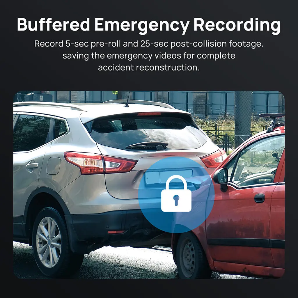 70mai_Dashcam_A510_-_Emergency_recording